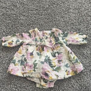 Angel Dear Pastel Floral Baby Garment
